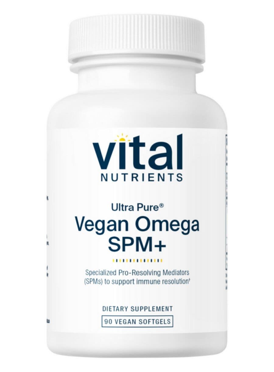 Vital Nutrients Ultra Pure(R) Vegan Omega SPM+ -- vegan omega supplement, immune support.