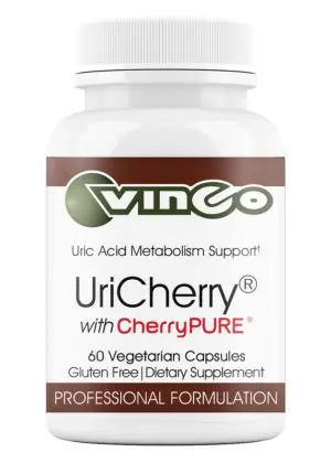 Vinco UriCherry -- uric acid support, tart cherry supplement.