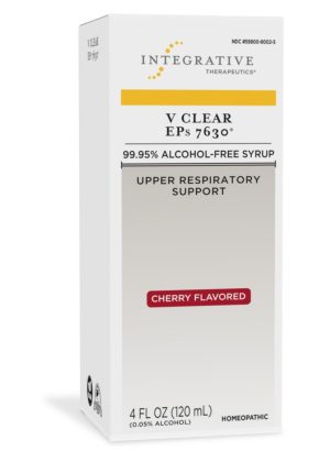 Integrative Therapeutics V Clear EPs 7630(R) Cherry Flavor -- upper respiratory support, homeopathic remedy.