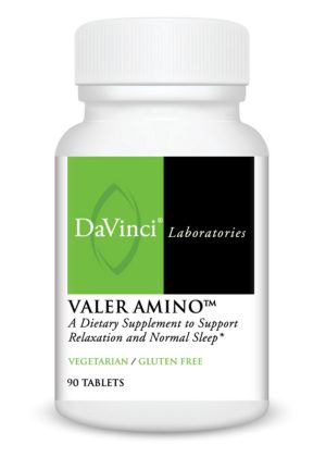 DaVinci Labs Valer Amino -- muscle relaxation, sleep support.