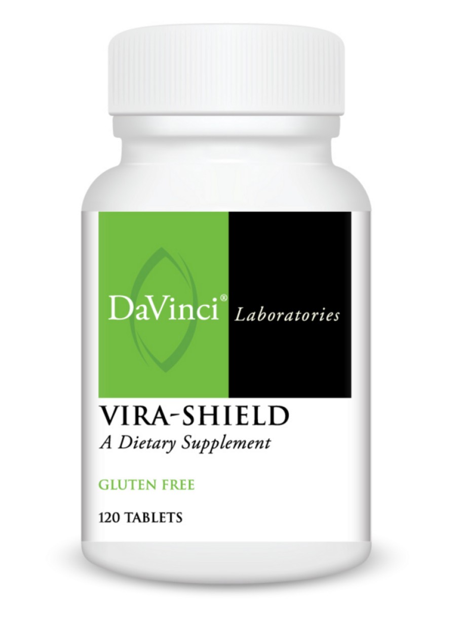 DaVinci Labs Vira Shield -- immune support, digestive health.