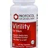 Protocol For Life Virility for Men -- testosterone support, men's health.