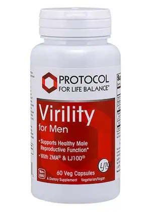 Protocol For Life Virility for Men -- testosterone support, men's health.