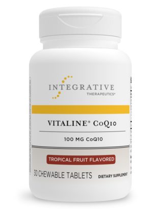 Integrative Therapeutics, Inc. Vitaline(R) CoQ10 (100mg) Tropical -- heart health, brain health.