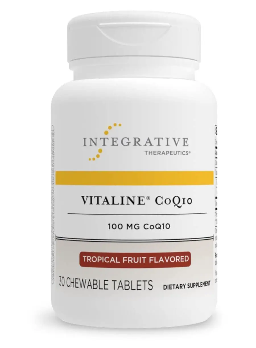 Integrative Therapeutics, Inc. Vitaline(R) CoQ10 (100mg) Tropical -- heart health, brain health.