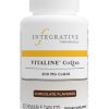 Integrative Therapeutics, Inc. Vitaline CoQ10 200mg Chewable Chocolate -- coenzyme Q10, chewable supplement.