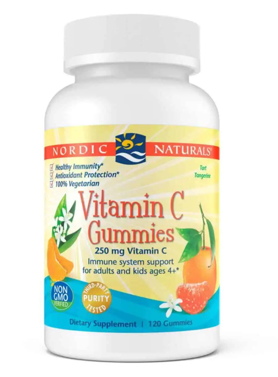 Nordic Naturals Pro Vitamin C Gummies -- vitamin C, immune support.