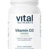Vital Nutrients Vitamin D3 10,000iu -- vitamin D supplement, calcium absorption.