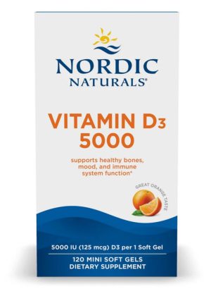 Nordic Naturals Pro Vitamin D3 5000 -- vitamin D supplement, immune support.