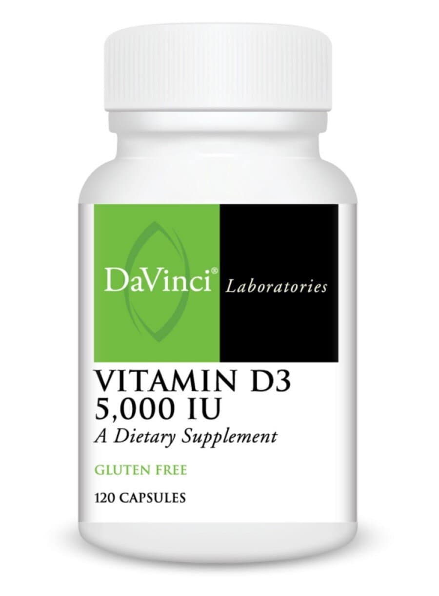 DaVinci Labs Vitamin D3 5000 i.u. -- vitamin D, bone health