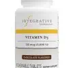 Integrative Therapeutics, Inc. Vitamin D3 5000IU Chewable/Chocolate -- vitamin D, immune support.