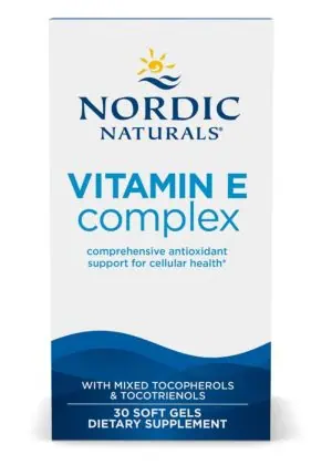 Nordic Naturals Pro Vitamin E Complex -- antioxidant support, immune health.