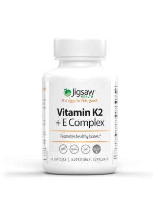 Jigsaw Health Vitamin K2 + E Complex -- vitamin K2, vitamin E