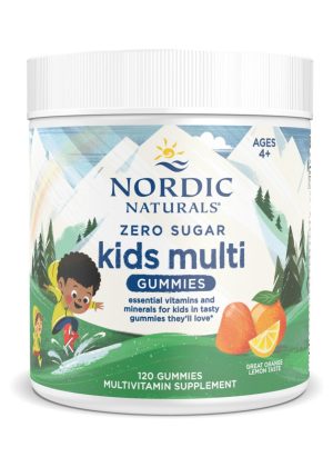 Nordic Naturals Pro Zero Sugar Kids Multivitamin Gummies -- kids multivitamins, sugar-free gummies.