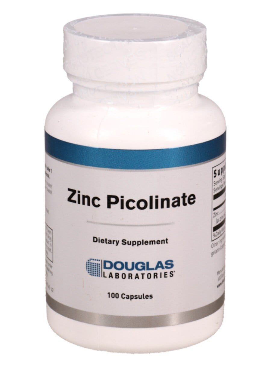 Douglas Laboratories Zinc Picolinate -- zinc supplement, immune support.