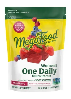 Women's One Daily Multivitamin Soft Chews - Mixed Berry Flavor