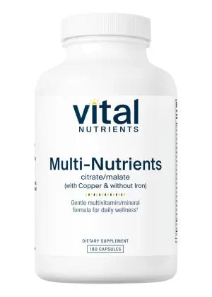 Multi-Nutrients Citrate/Malate (with Copper and without Iron)